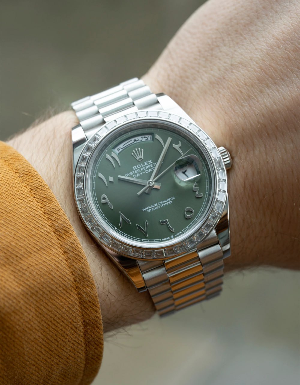 ساعت مدل Rolex Day-Date Arabic (مدل مردانه) - Image 3
